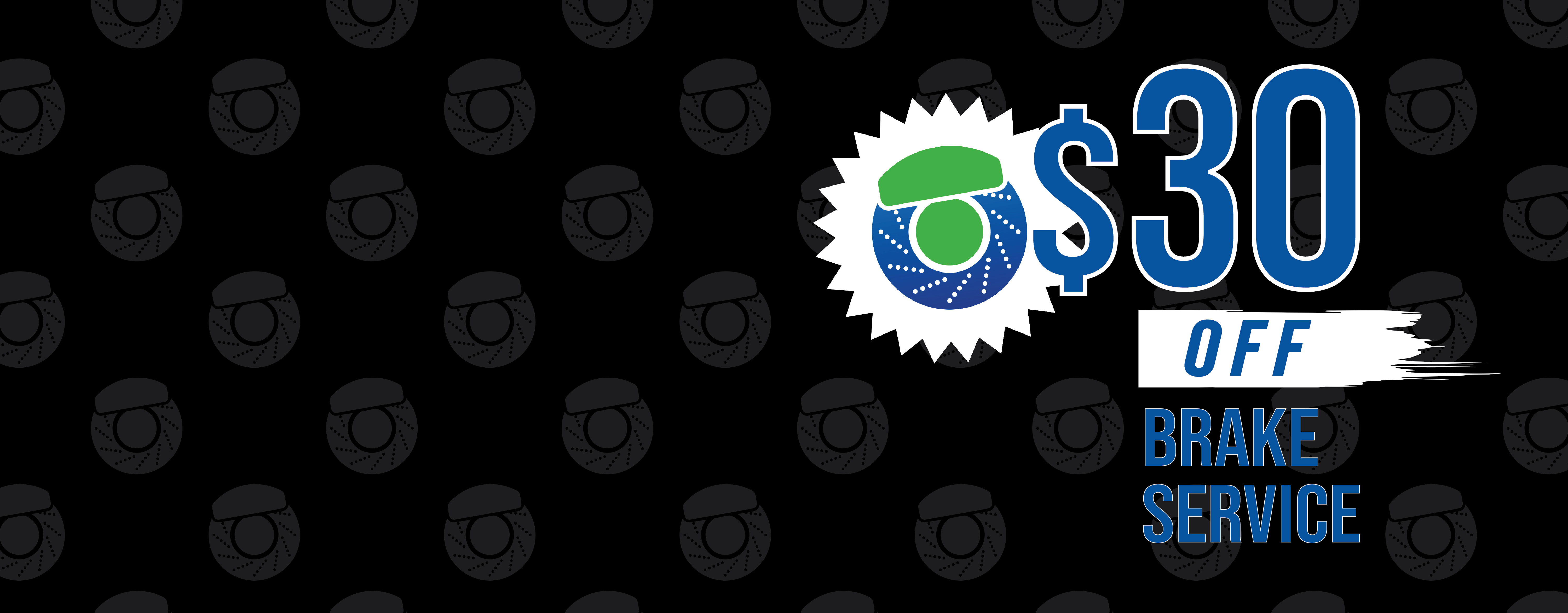 $30 Off Brake Service