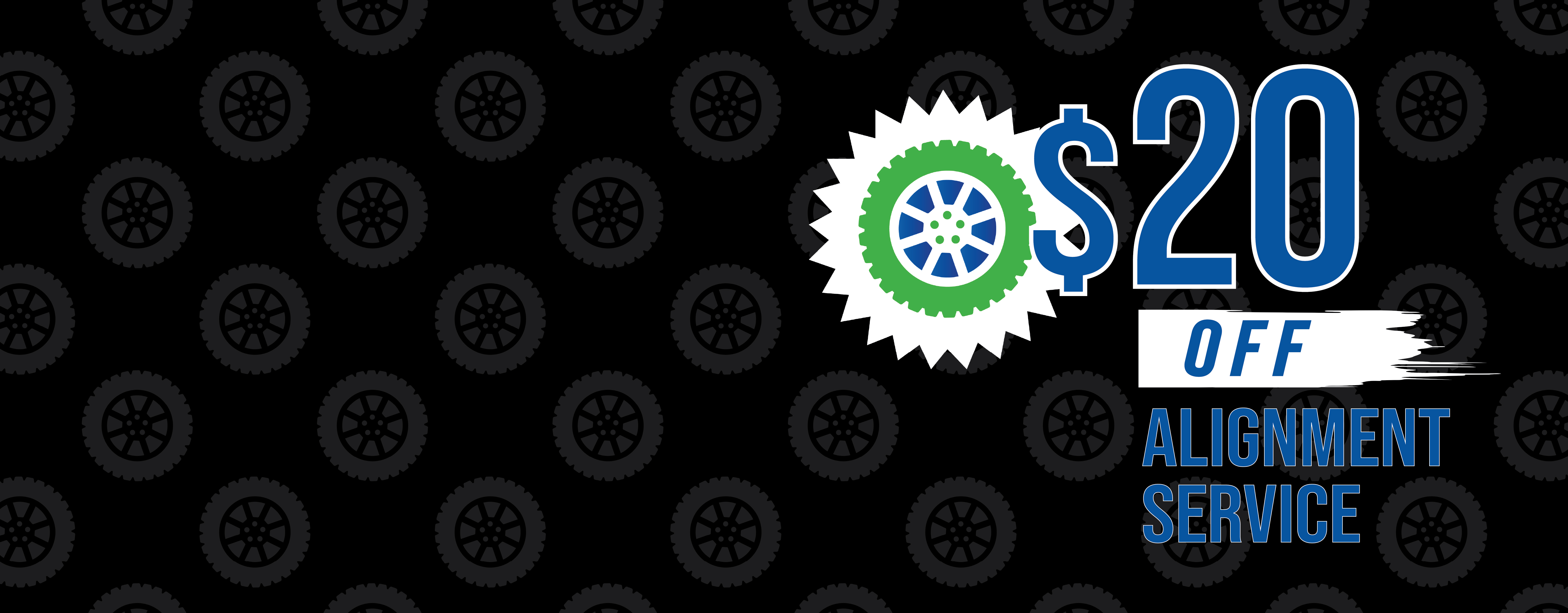 $20 Off Alignment Service